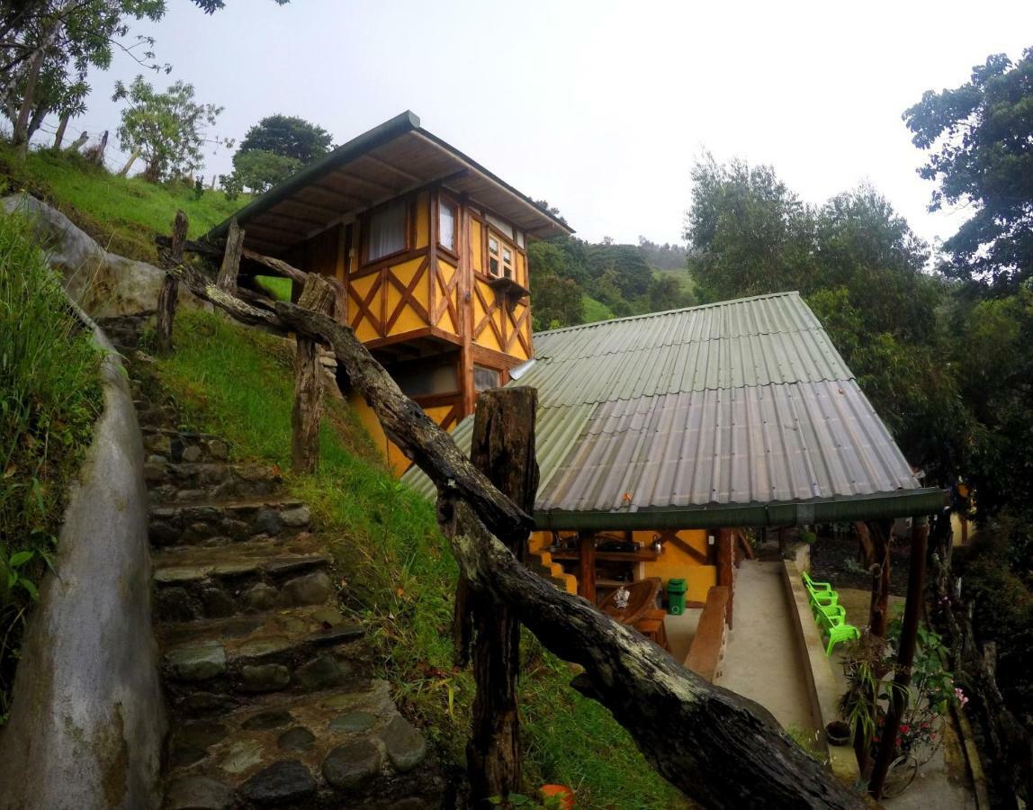 Ecorefugio Las Mirlas Salento Exterior foto